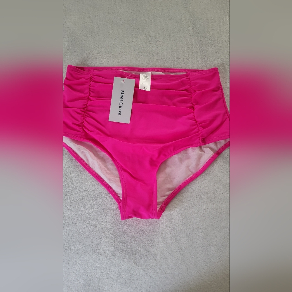 Meet.Curve Pink Bikini Bottom